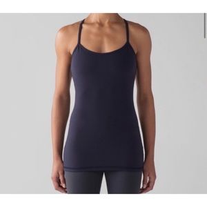 Lululemon Power Y Tank in Navy